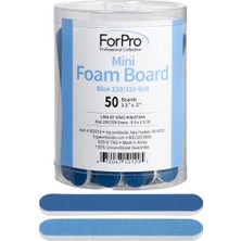 Zemira Forpro Mini Köpük Pano, Çift Taraflı Tırnak Törpüsü, 220/320 Tanecik, 8,9 cm U x 12,7 cm G, Mavi, 5