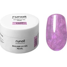 Zemira Fontenay Runail Modelleme Uv Jeli – Inci Efektli (Buılder Uv Gel Pearl), 15 G – No: 9507 Çok Renkli
