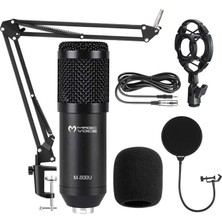 Zemira Magicvoice M-800U, Profesyonel Kondanser Yayıncı Mikrofonu, Ses Kaydı, Podcasting, Youtube, Karaoke