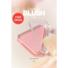 Zemira Clio Katmanlanabilir Yumuşak Dokulu Yarı Mat Bitiş Sunan Allık Essential Blush Tap (M103 Hidden Ros