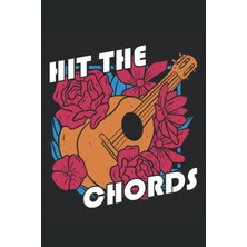 Zemira Hit The Chords - Cahier Guitariste: Cahier Din A5 (6x9) Pour Musiciens D'ınstruments À Cordes Et À