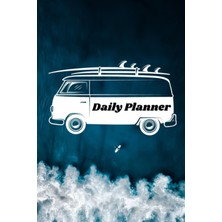 Zemira Daily Planner - Surf/ocean Theme: An Hour By Hour Daily Schedule With Space For Gratitude And Self-