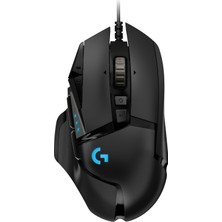 Zemira G G502 Hero Lightsync 25.600 Dpi Yüksek Performanslı Kablolu Siyah Mouse - 910-0054