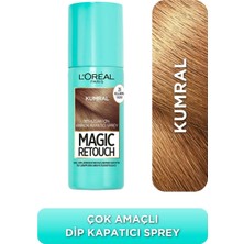 Zemira L'oreal Paris Magic Retouch Beyaz Dipleri Kapatıcı Sprey 75 ml - Kumral