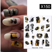 Zemira Tırnakmania Su Transferli Nail Sticker X150 (55344-5) 3981
