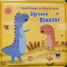 Net Çocuk Yayınları Öğrenen Dinozor - Sihirli Banyo ve Plaj Kitabım