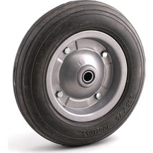 Zemira Metal Jantlı Bilyalı Dolgu Teker Patlamaz Tekerlek El Arabası Yük Taşıma Için Dayanıklı Yedek Teker