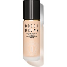 Zemira Bobbı Brown Weightless Skin 24 Saat Kalıcı Likit Fondöten Spf 15 Doğal Mat Bitişli Warm Sand - 3