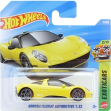 Zemira Gordon Murray Automotive T.33 Die-Cast Model Araba, Sarı Renk, Exotics 2/10, 3+ Y