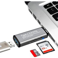 Zemira Kyrotech Macbook, Portlu Telefon, Tablet, Bilgisayar, To USB 3.0 Sd Micro Sd K