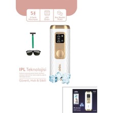 Sinbo SEL-6049 Buz Lazer Epilatör ve Epilasyon Cihazı 5 Farklı Mod LCD Ekran Tüm Vücut Uygun Ipl