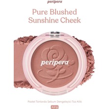 Zemira Peripera Gül Tonlarında Yumuşak, Jel Dokulu Allık Pure Blushed Sunshine Cheek (30 Pink) 30 Sof