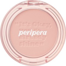 Zemira Peripera Pastel Tonlarda Sebum Dengeleyici Toz Allık Pure Blushed Sunshine Cheek (07 Milky Peach)