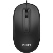 Zemira SPK7238 USB Kablolu 1200DPI 3 Tuşlu Optik Mouse Siyah