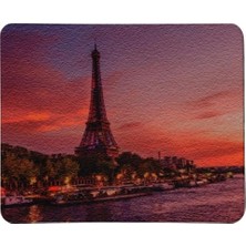 Zemira Baskılı Şehir Manzaraları Desenli Renkli Tip Kaymaz Taban Optik Bilgisayar Mouse Pad Maus