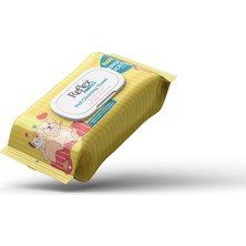 Zemira Care Köpekler Için Çok Amaçlı Hijyenik Temizleme Mendili, Nergis Çiçeği Kokulu 50'li