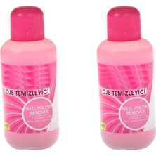 Zemira 2 Adet Aseton 100 ML+100 ml Pembe Oje Temizleyici