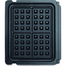 Zemira Sage Appliances SGR001 The No-Mess Waffle Izgarası, Yapışmaz Kaplama, Makinede Yıkanabilir, Seramik