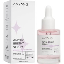 Zemira Anyong Alfa Arbutin Aydınlatıcı, Karşıtı, Ton Eşitleyici 30 ml (Pirinç Suyu & Traneksami