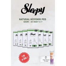 Zemira Sleepy 7 Al 6 Öde Ultra Hassas Hijyenik Ped Uzun 20 Adet Disk Pamuk