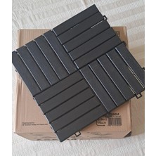 Zemira Akasya Ahşap Yer Karosu, Espresso 30X30 Cm, 10'lu Paket, 0.9 M² Yer Kaplama