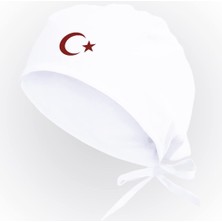 Zemira Tasarım Ayyıldız Temalı Özel Tasarım Cerrahi Bone Beyaz