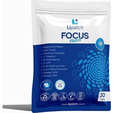 Zemira Lipatch Focus Patch - Sınava Hazırlık Odaklanma Bandı | Yks, Lgs, Kpss Konsantrasyon Desteği | 30 A