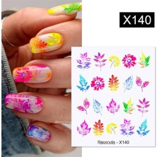 Zemira Tırnakmania Su Transferli Nail Sticker X140 (53925-6) 3972