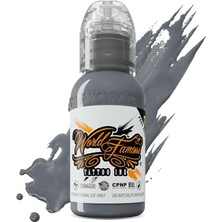 Zemira Battleship Grey - Famous Ink Dövme Boyası - 30ML/1OZ