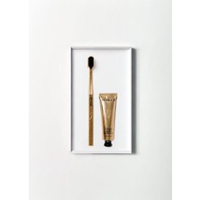 Zemira Aurezzi Mini Gold Menthol Gold Macunu 25ML Gold White Fırças Ikili Set