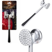 Barotti DMR-10284 Et Dövecek Çift Başlı Komple Metal Paslanmaz Çelik