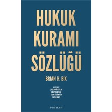Pinhan Yayıncılık Hukuk Kuramı Sözlüğü