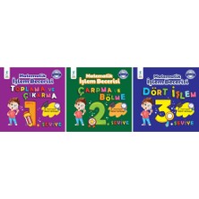 Çocuk Gelişimi Yayınları Matematik Işlem Becerisi Seti (3 Kitap)