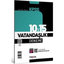 Marka Yayınları 2025 Kpss Vatandaşlık 10X15 Deneme Tamamı Video Çözümlü