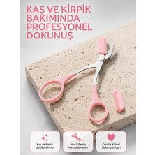 İlkyaz Fashion Taşınabilir Kaş ve Kirpik Düzenleme Makası – Ergonomik Tasarım Yeni Nesil