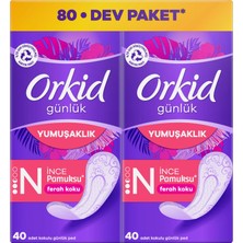 Zemira Orkid Yaprak Pamuksu Günlük Ped Deo Fresh Dev Ekonomi Paketi 80 Ped