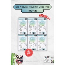 Zemira Bio 6 Al 5 Öde Hijyenik Ped Gece 18'li Rosie Hediye