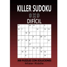 Zemira Killer Sudoku 9 x 9 - Difícil - 300 Puzzles Con Soluciones