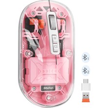 Zemira Meetion | BTM005 | Saydam Ofis Mouse | 2.4g + Çift | Sessiz Tıklama | 2400 Dpi (