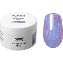 Zemira Fontenay Runail Modelleme Uv Jeli – Inci Efektli (Buılder Uv Gel Pearl), 15 G – No: 9506 Simli