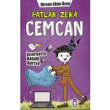 Timaş Çocuk Patlak Zeka Cemcan - Internette Başım Dertte (Fleksi Cilt)