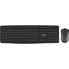 Zemira Inca IWS-538T Slim Dizayn Touch Q Klavye & Mouse Set,yumuşak Yüzeyli Ergonomik Dizayn
