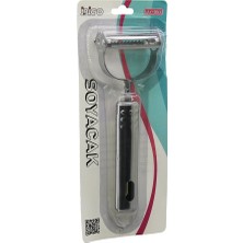 İbico Ibico İ22-055 Soyacak Metal Çift Başlı Metal Saplı