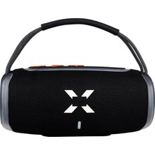 Zemira Xenon Hoparlör Rgb Taşınabilir Tws Stereo Boombox (Siyah) X6701