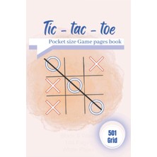 Zemira Independently Published Tic Tac Toe Pocket Size (Travel Size) Pages Book For Fun Activities With Fr