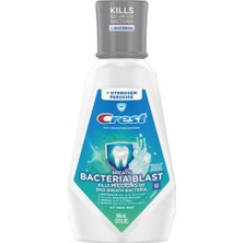 Zemira Crest Breath Bacteria Blast Gargara, Buzlu Soğuk Nane Yeşili, 32 Fl Oz