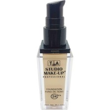 Zemira Tca Studio Make-Up Professional Make Up 24 Saat Etkili Fondoten 02