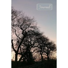 Zemira Trees At Evening Journal: 6x9 Dot Grid