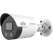 Zemira Uniview IPC2124LE-ADF28KMC-WL 4mp 2.8mm Colorhunter H265+ IP67 Dah. Ses/hop. Ir Bullet Ip Kamera