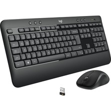 Zemira MK540 Klavye Mouse Seti, Unifying USB Alıcı, 10 M Kullanım Mesafesi, Sıvı Dökü